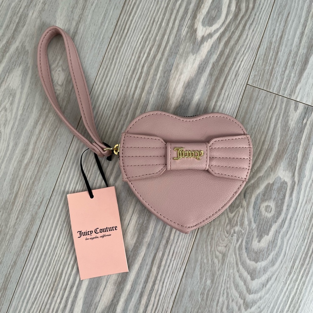 Juicy Couture Blush Heart Wristlet
